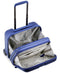 $220 New DELSEY Helium 4.0 Blue Under Seat Luggage suitcase Hardcase 16'' - evorr.com