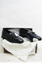 New Florsheim Mens Lexington Kiltie Tassel Loafer Leather Black Dress Shoes 11.5