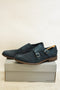 New Kenneth Cole Reaction Men's Blue Monk-Strap Loafer Suede Shoes Size US 10.5