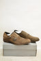 New Kenneth Cole Reaction Men's Beige Monk-Strap Loafer Suede Shoes Size US 9.5