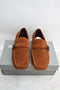 New Kenneth Cole REACTION Men's Toast 2 Me Slip-on Loafer Suede Shoes Size 11 US