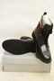 Unlisted by Kenneth Cole Men's Flannel High-Top Lace Leather Boot Black 11.5 US