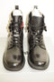 Unlisted by Kenneth Cole Men's Flannel High-Top Lace Leather Boot Black 11.5 US