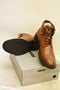 New Unlisted by Kenneth Cole Men's Roll With it Leather Lace Boots Brown 12 US