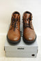 New Unlisted by Kenneth Cole Men's Roll With it Leather Lace Boots Brown 12 US