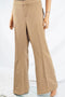 INC International Concepts Women Stretch Brown Regular Fit Flare Dress Pants 16
