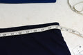 ECI Women's Stretch Blue Pull-On Ruffled Hem Maxi Skirt XL