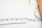 Grace Elements Women's Linen Blend White Button Down A-Line Skirt 12