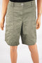 Karen Scott Women's Stretch Green Comfort Waist Curved Pocket Bermuda Short 14