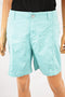 Style&Co Women's Stretch Blue Comfort-Waist Cargo Shorts 14