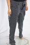 Charter Club Women's Black Print Lexington Straight Denim Jeans 4