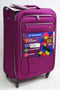 $200 Revo City Lights 2.0 25'' Spinner Luggage Suitcase - evorr.com