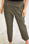 Style&Co Women's Green Pull-On Skinny-Leg Ankle Denim Jeans XL