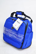 Delsey Opti Max Wheeled Under Seat Suitcase Carry-on Travel Tote Bag Blue