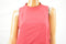 New Alfani Womens Sleeveless Pink Stretch Seamed Mock Neck High-Low Blouse Top 8 - evorr.com