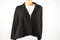 Alfani Women Shawl Collar Single-Clasp Mixed-Media Stretch Black Blazer Jacket M - evorr.com