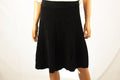 Alfani Women's Black Pull On Knit Fit&Flare A-Line Sweater Skirt  L - evorr.com