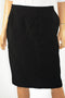 Anne Klein Women's Black 2-Pockets Pull-On Mini Wear To Work A-Line Skirt 8 - evorr.com