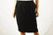 Anne Klein Women's Black 2-Pockets Pull-On Mini Wear To Work A-Line Skirt 8 - evorr.com