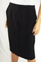 Anne Klein Women's Black 2-Pockets Pull-On Mini Wear To Work A-Line Skirt 8 - evorr.com