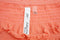 NY Collection Women's Stretch Orange Off-The-Shoulder Blouse Top Plus 1X