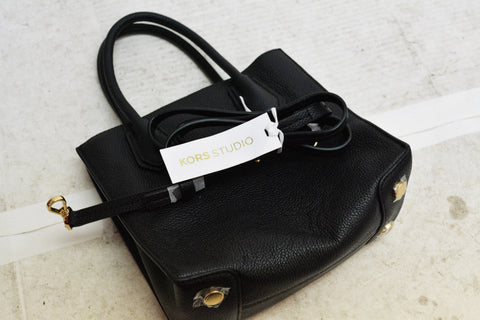 MICHAEL Michael Kors Mercer Medium Bonded-Leather Crossbody
