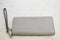 Michael Kors Women's Jet Set Travel Continental Leather Wallet Baguette - Pearl