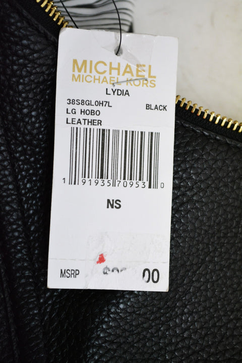Michael Kors Lydia Large Leather Hobo Shoulder Bag