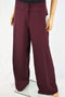 Style Co Women's Stretch Red Mid Rise Wide-Leg Dress Pants 16