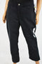 Lee Platinum Women Black Mid Rise Cameron Capri Cropped Denim Jeans 6