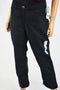 Lee Platinum Women Black Mid Rise Cameron Capri Cropped Denim Jeans 6