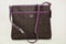 Coach Signature File Crossbody/Messenger Bag F58297 Brown Purple - evorr.com