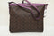 Coach Signature File Crossbody/Messenger Bag F58297 Brown Purple - evorr.com
