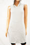 Love Fire Young Women's Sleeveless Gray Pocketed Hoodie Dress Small S