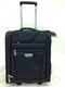 $240 New Ricardo Oceanside 16" Under-Seat Rolling Tote Travel Bag Soft Black - evorr.com