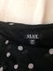 $99 New SL Fashions Women's Plus Size Tiered Polka-Dot Dress Black white 20W - evorr.com