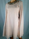 $178 New Vince Camuto Women's Embellished Flyaway Cape Blush Pink Dress Size 6 - evorr.com