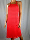 $89 New Nine West Women's Lace SunDress Orange Peach Straps Dress Size 16 - evorr.com