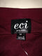 $80 New ECI Women's Wine Red Off the Shoulder Bell Sleeve Shift Tunic Dress Size - evorr.com
