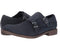 New Kenneth Cole Reaction Men's Blue Monk-Strap Loafer Suede Shoes Size US 10.5