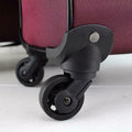 TAG Daytona 4 Piece Lightweight Spinner Luggage Set Maroon Suitcase - evorr.com