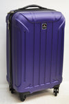 $440 TAG Laser 20'' Hard Case Carry On Spinner Luggage Travel Suitcase Purple
