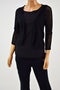 Thalia Sodi Women's Black Open Front Sheer Pointelle Knit Cardigan Shrug Top XS