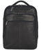$500 NEW Kenneth Cole Reaction 16" EZ-Scan Genuine Leather Laptop Backpack Black