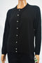 Karen Scott Women's Black Luxsoft Button Down Cardigan Shrug M