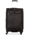 $280 DELSEY Helium Fusion 25" Black Expandable Spinner Trolley Suitcase Luggage - evorr.com