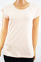 Style&Co Women's Scoop Neck Cap Sleeve Stretch Cotton Pink T-shirt Blouse Top XL