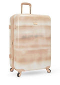 $400 Vince Camuto Perri 28" Latte Expandable Hard Spinner Suitcase Luggage Rose