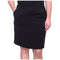 Anne Klein Women's Black 2-Pockets Pull-On Mini Wear To Work A-Line Skirt 8 - evorr.com